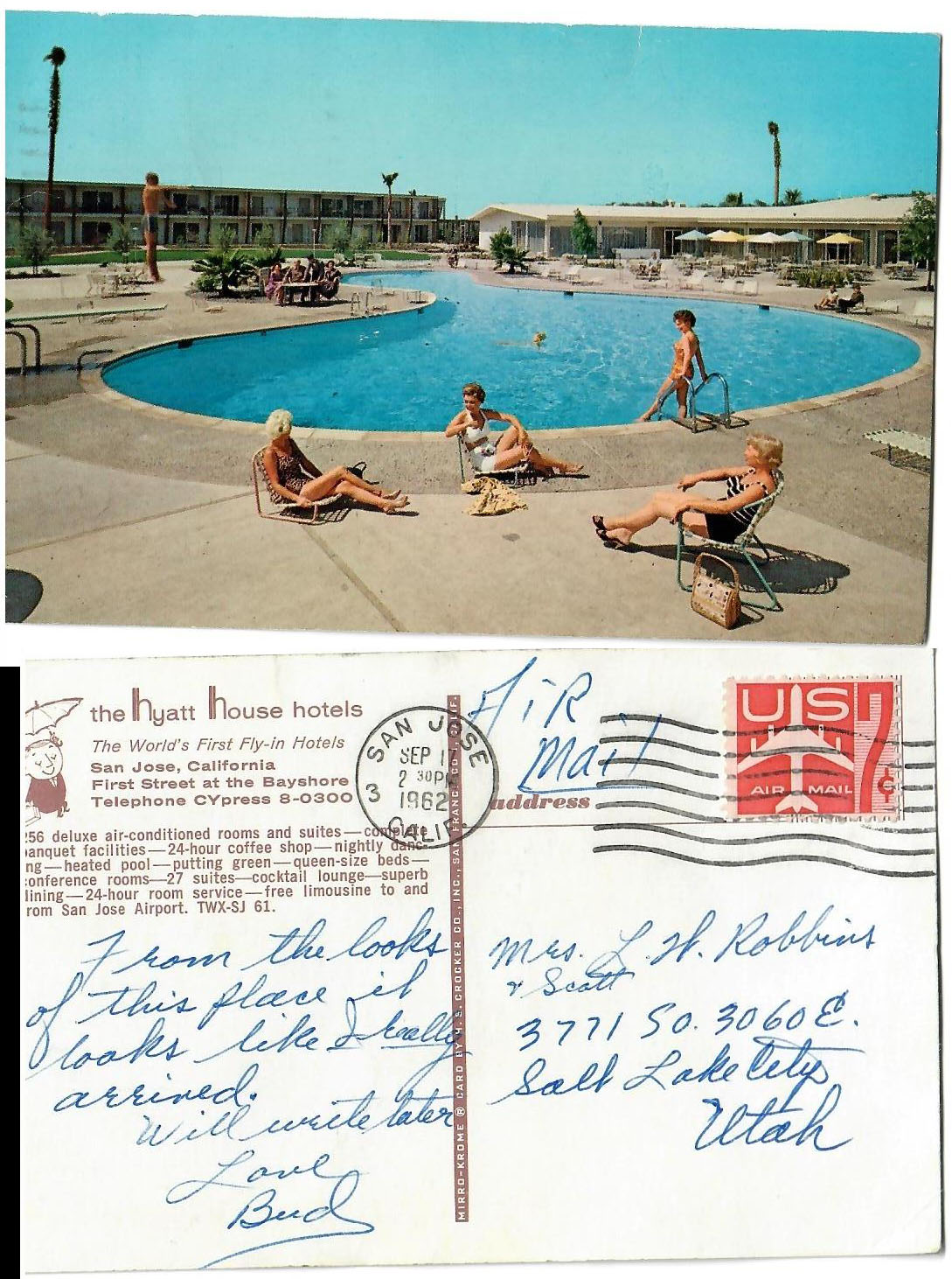 Postcard 9/17/1962