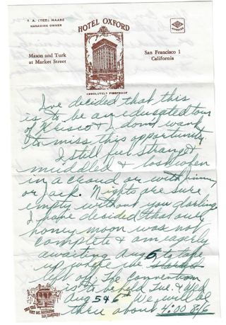 Letter 7/16/1952