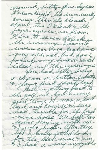 Letter 7/20/1952