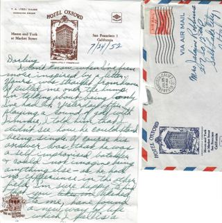 Letter 7/24/1952