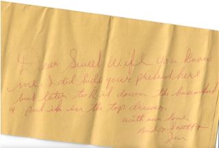Letter Undated