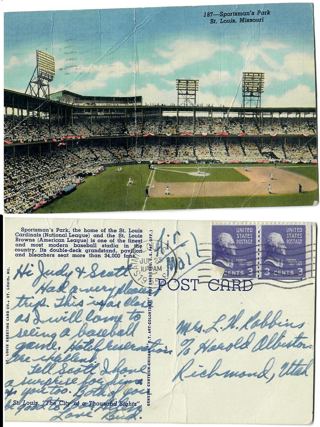 Postcard 7/23/1955