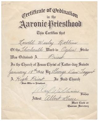 Priest Ordination