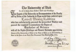 University of Utah Graduation