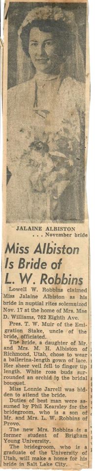 Wedding Announcement
