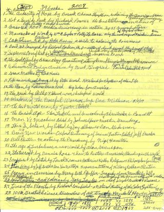 Book Reading Log