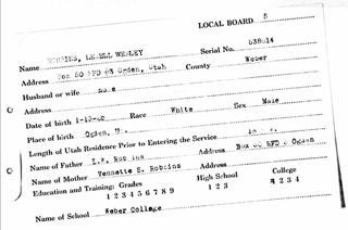 USMC Muster Rolls