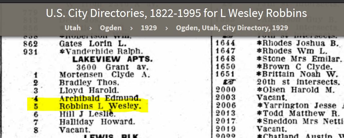 5 Lakeview Apts, Ogden