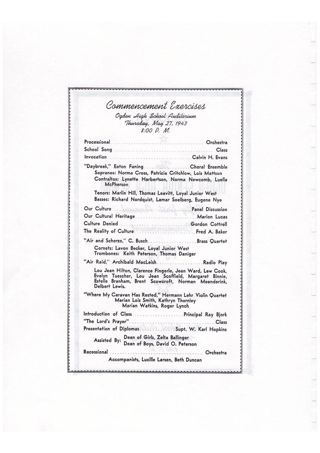 50 Year High School Reunion