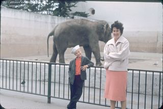 1960 California Vacation, Bud, Jalaine and Scott