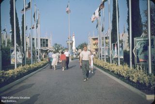 1960 California Vacation, Bud, Jalaine and Scott