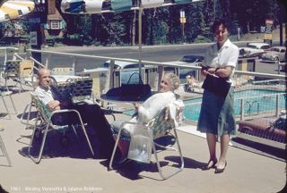 1960 California Vacation, Bud, Jalaine and Scott