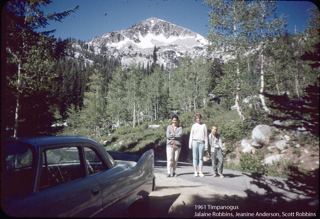 1960 California Vacation, Bud, Jalaine and Scott