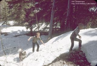 1960 California Vacation, Bud, Jalaine and Scott