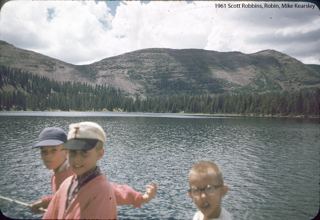 1960 California Vacation, Bud, Jalaine and Scott