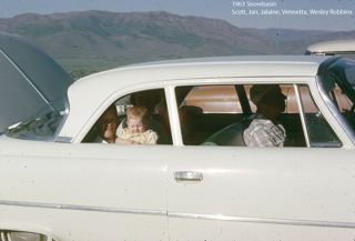 1960 California Vacation, Bud, Jalaine and Scott