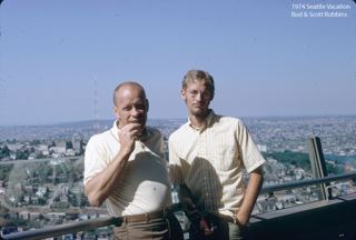 1974 Seattle Vacation, Scott and Bud