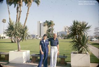 1975 California Vacation, Bud, Jalaine and Jan