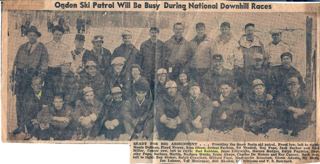 Ogden Ski Patrol, Snow Basin Ski Resort