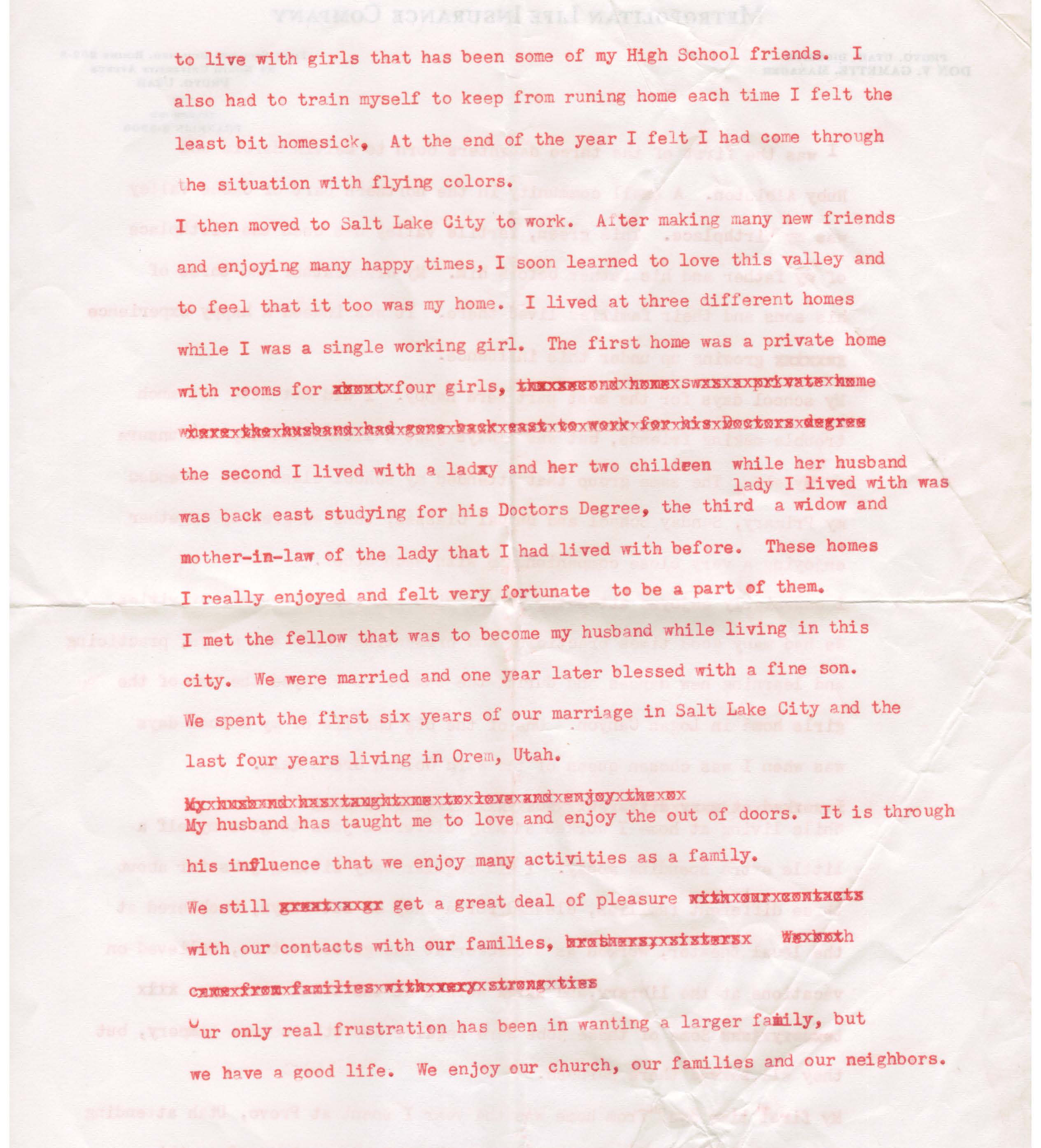 Adoption Biography Draft