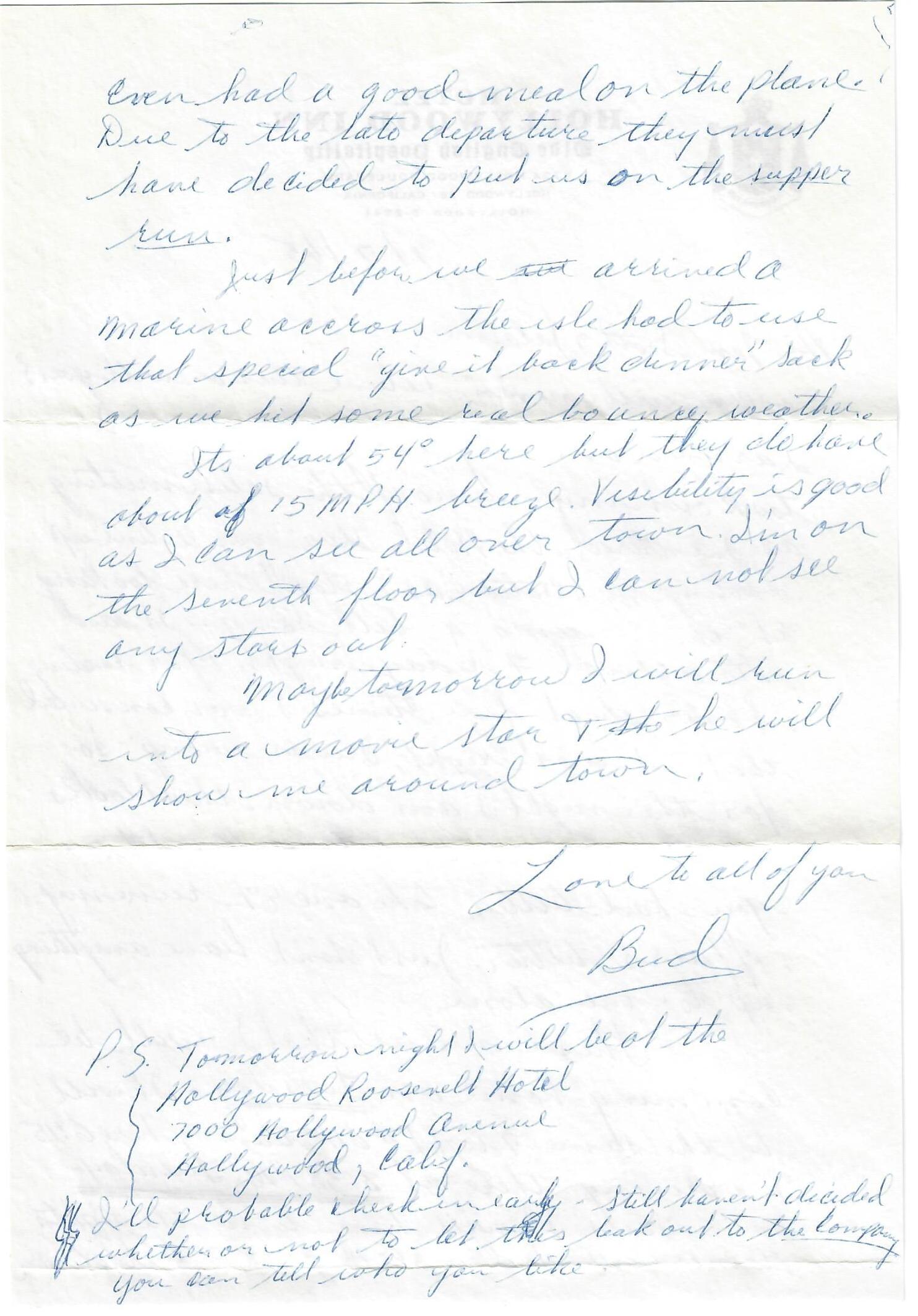 Bud (Lowell Wesley Robbins)