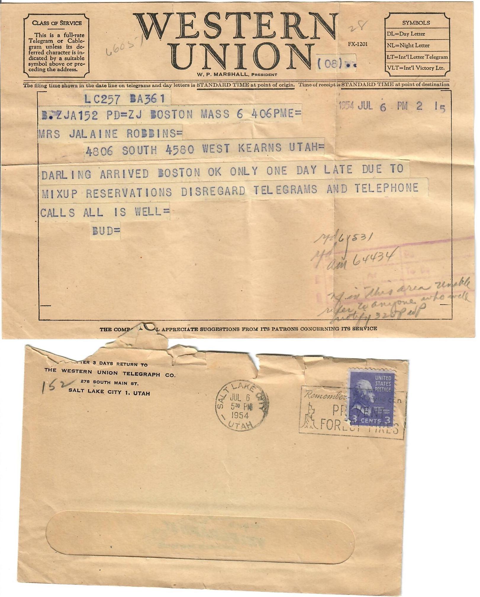 Bud (Lowell Wesley Robbins)