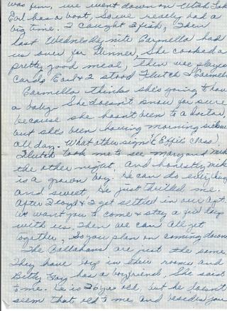 Undated (3 weeks after Leora's marriage)