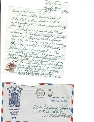 Letter 7/14/1952