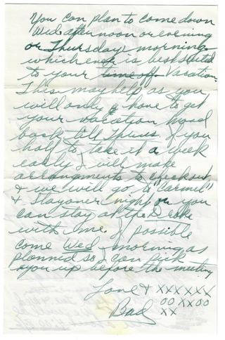 Letter 7/16/1952