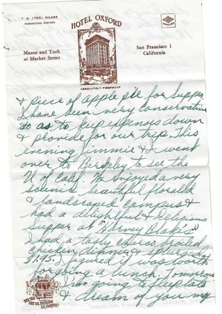 Letter 7/18/1952