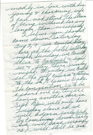 Letter 7/20/1952