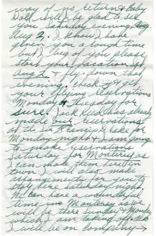 Letter 7/24/1952