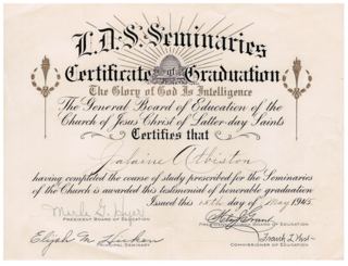 Seminary Diploma