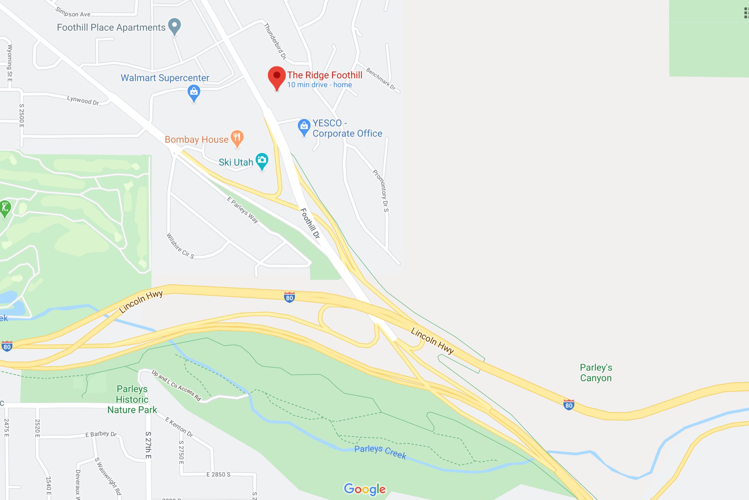 The Ridge Assisted Living, 2363 Foothill Drive, Salt Lake