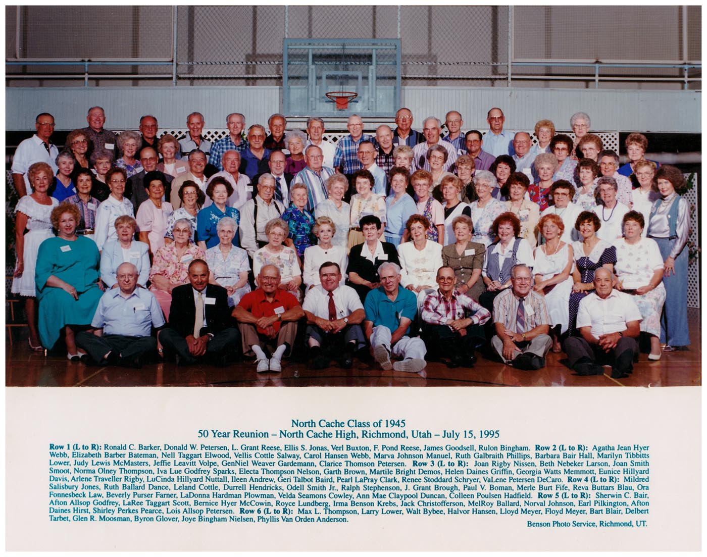 50 Year High School Reunion