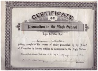 Lewiston Junior High School - Grade 9