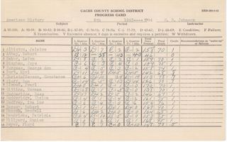 North Cache High School - Grades 10 - 12