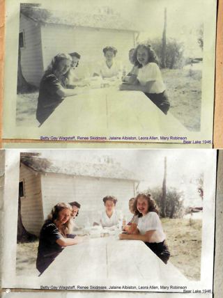 1946 Bear Lake and Yellowstone with Skidmore and Allen Families