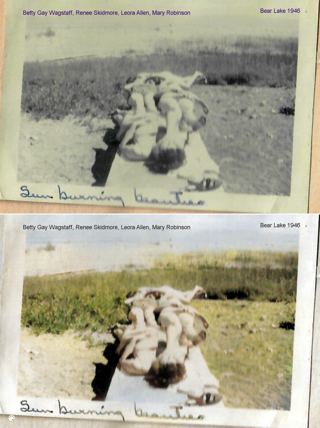 1946 Bear Lake and Yellowstone with Skidmore and Allen Families