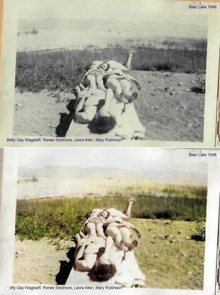 1946 Bear Lake and Yellowstone with Skidmore and Allen Families