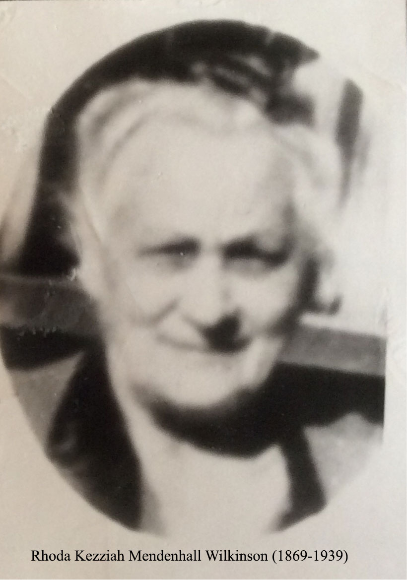 Rhoda Keziah Mendenhall Wilkinson