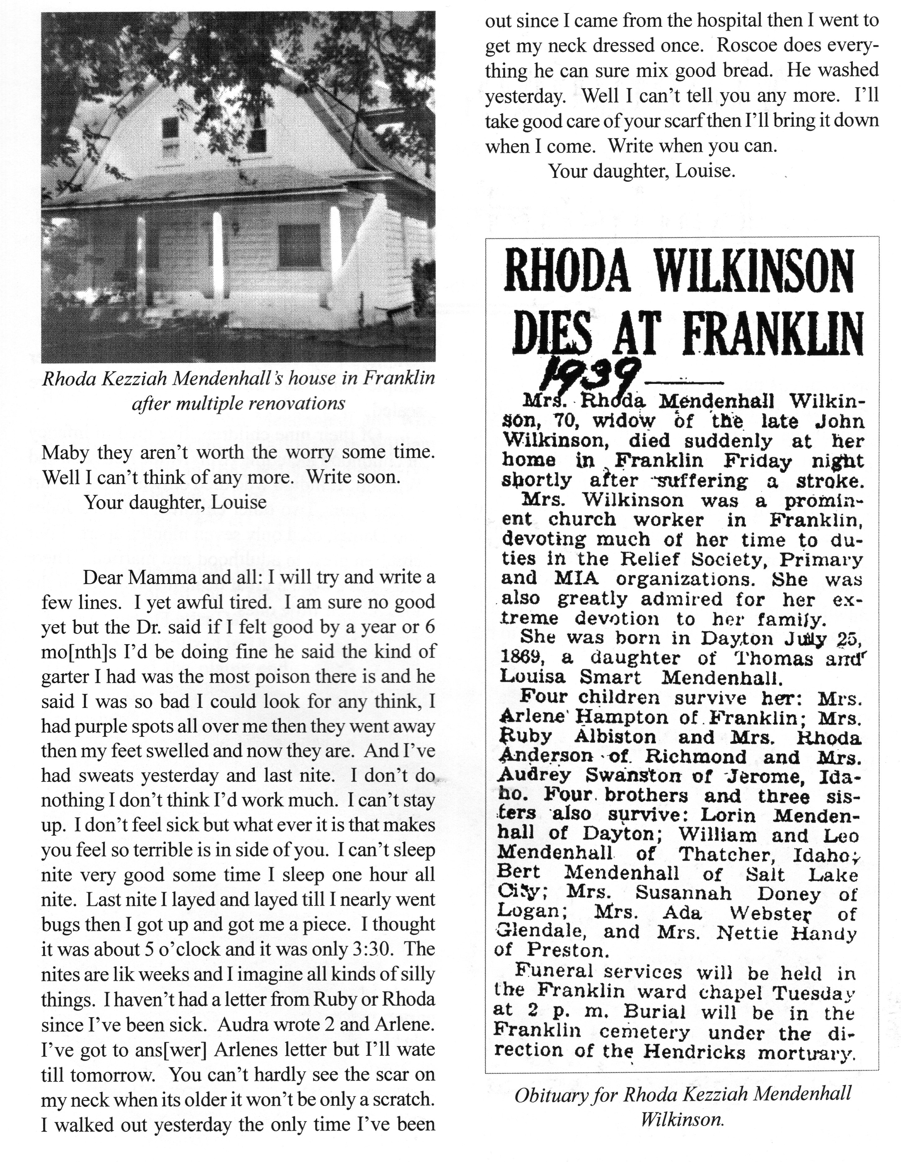 From the Wilkinson collection