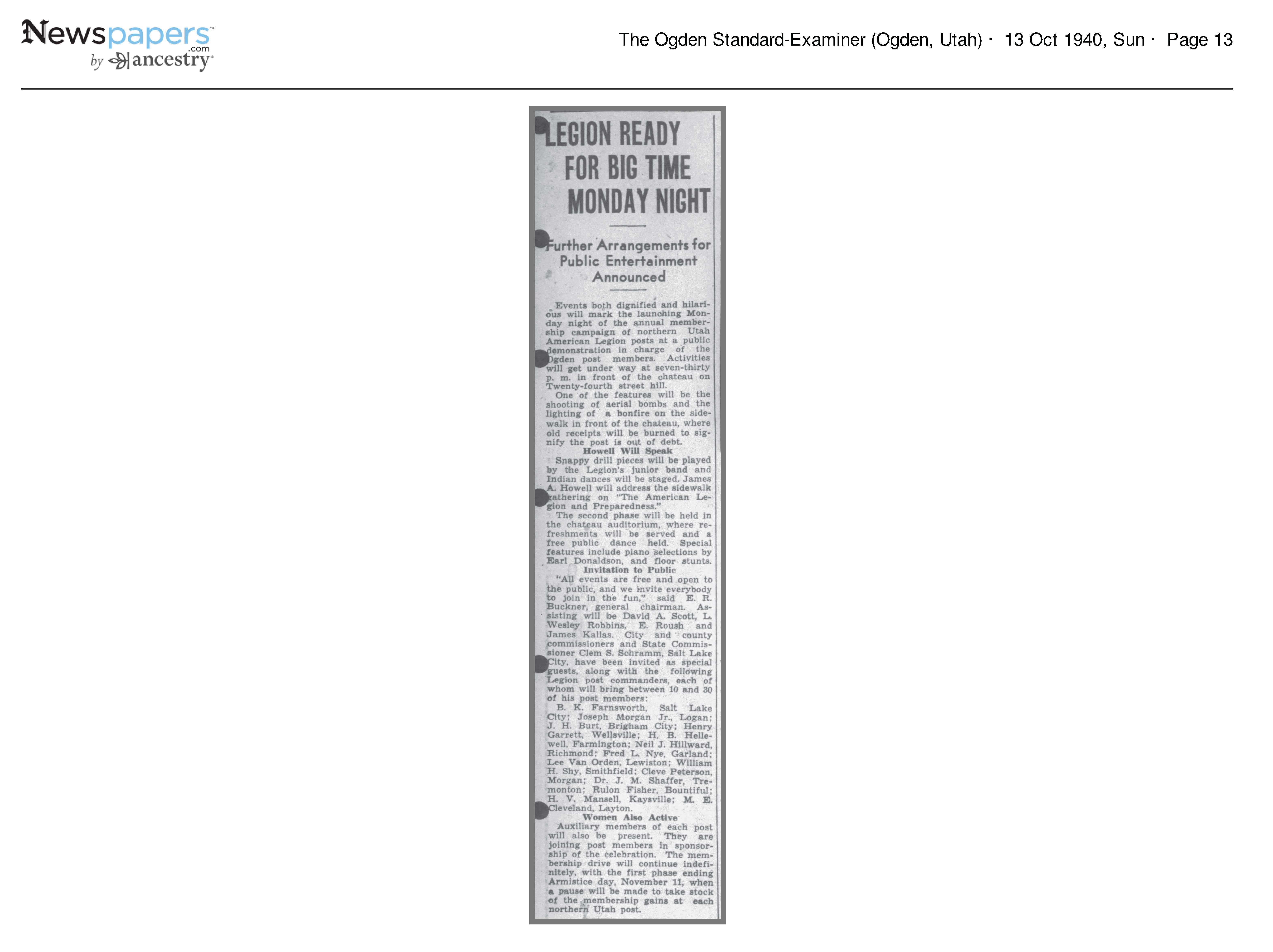 Legion Ready for Big Time Monday Night