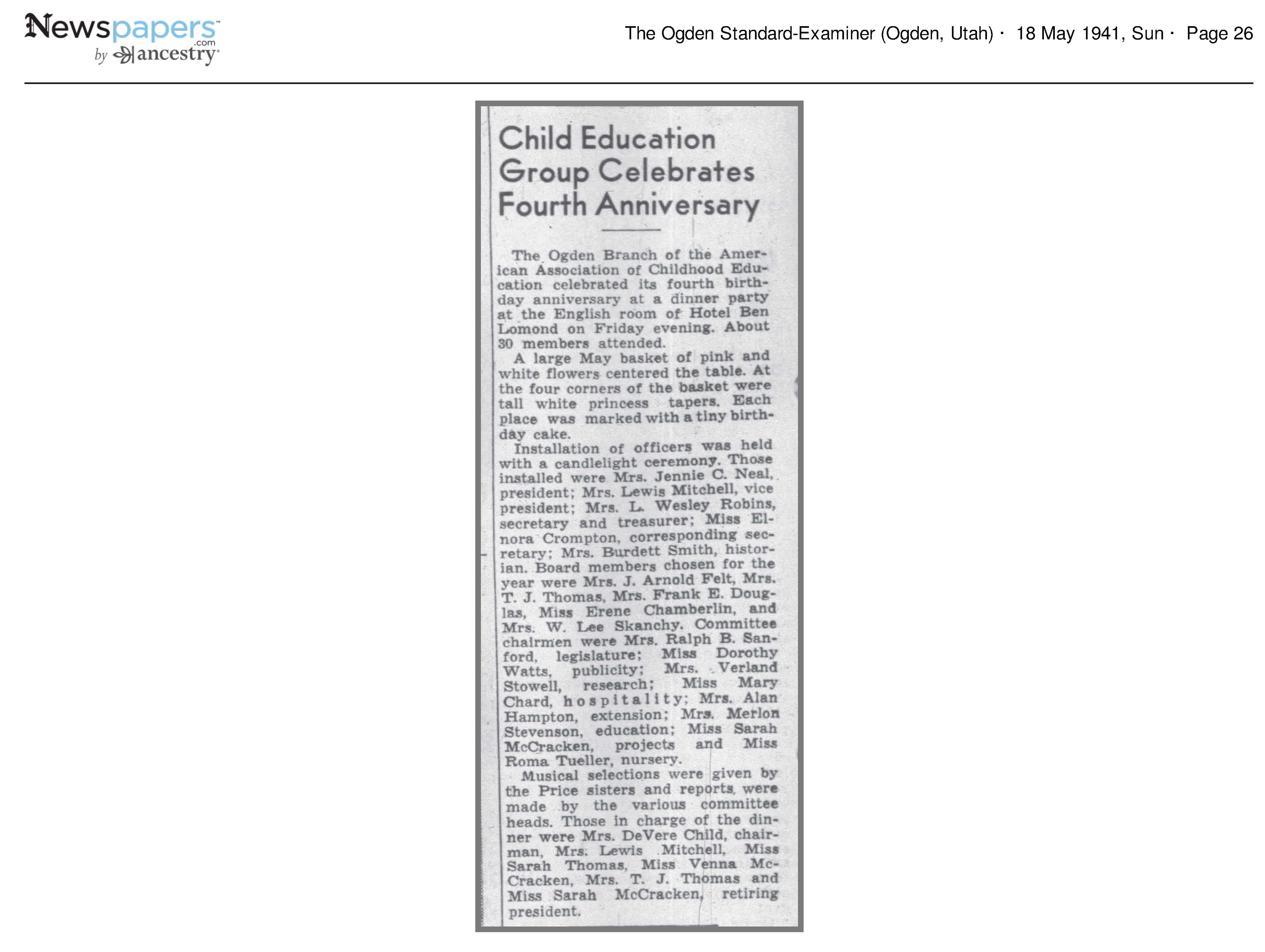 Child Education Group Celebrates Fourth Anniversary