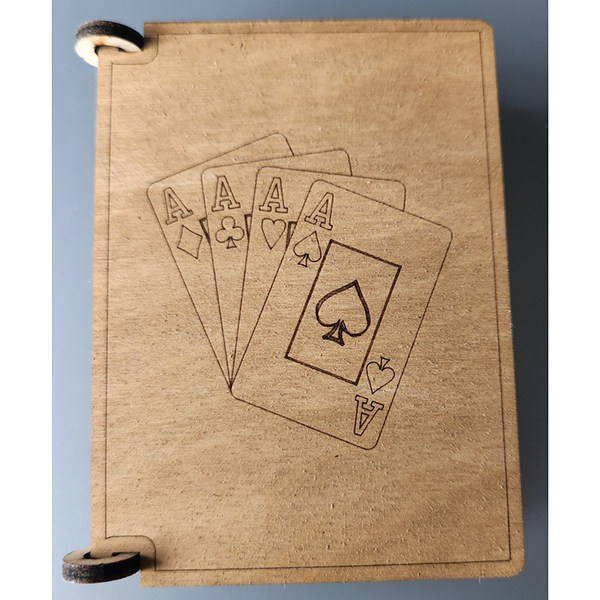 single deck card holder