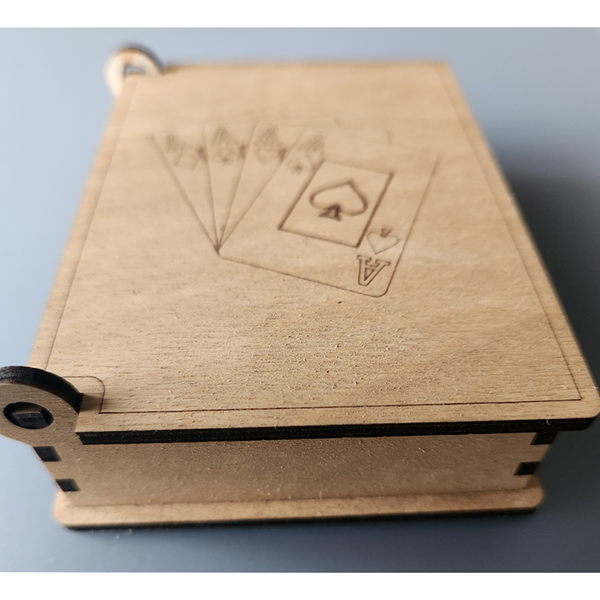 single deck card holder